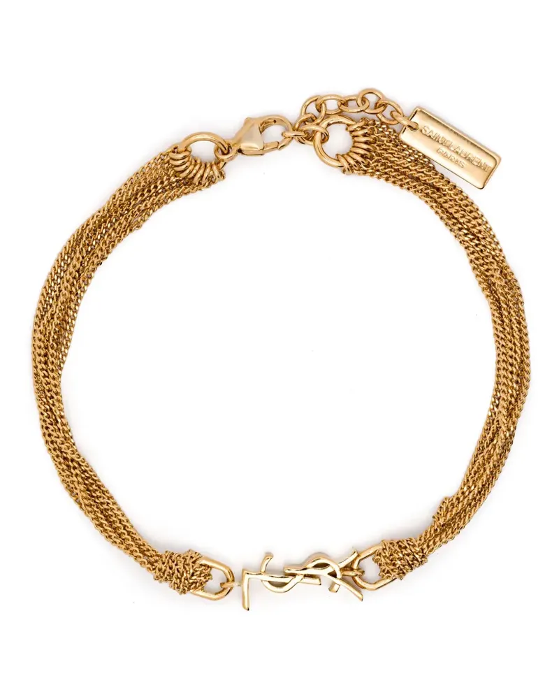 Saint Laurent Cassandre Armband - Gold Gold