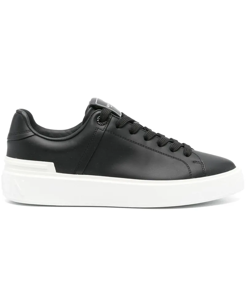 Balmain B-Court Slip-On-Sneakers - Schwarz Schwarz