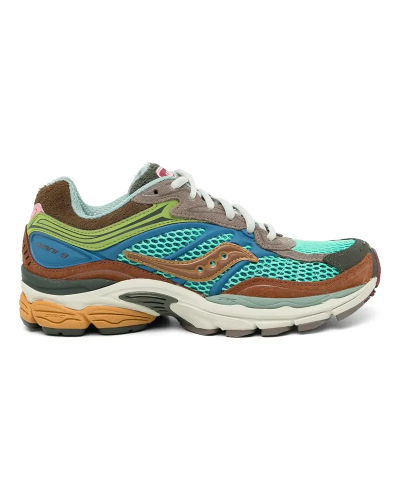 Saucony Progrid Omni Sneakers mit Mesh - Blau Blau