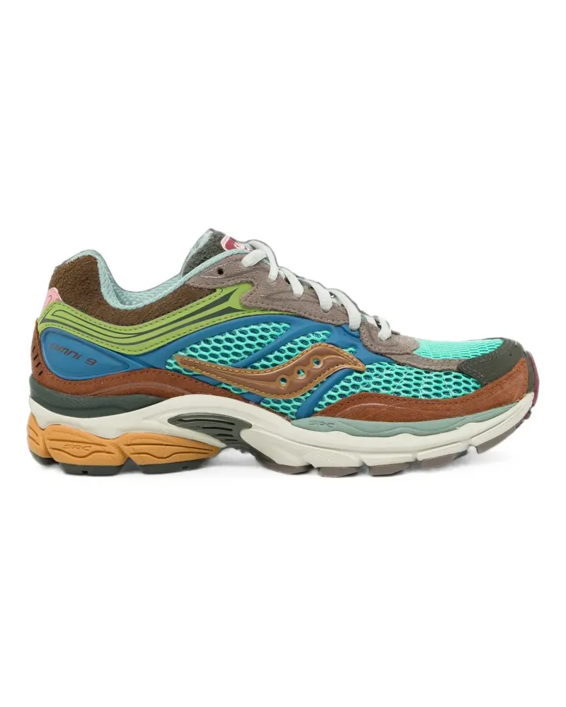 Saucony Progrid Omni Sneakers mit Mesh - Blau Blau