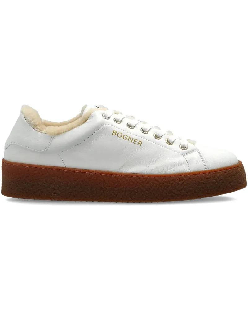 Bogner Lucerne Sneakers mit Shearling-Futter - Weiß Weiß