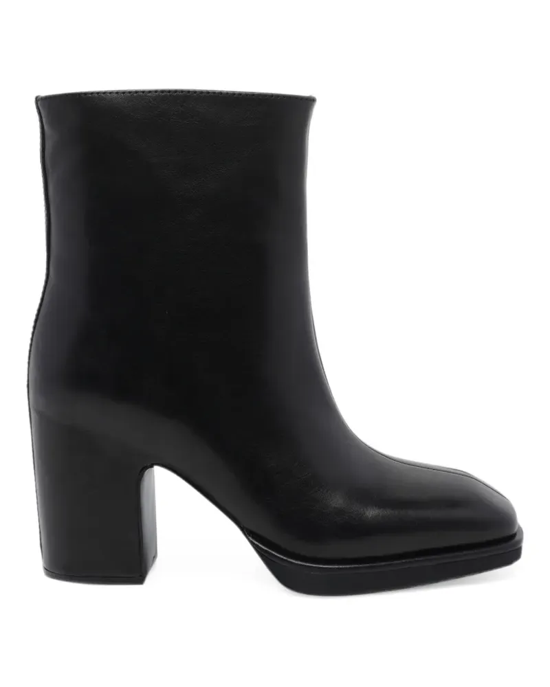 Paloma Barceló Arya squared-toe platform ankle boots - Schwarz Schwarz