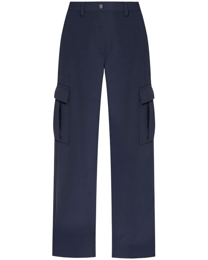 Theory Cargohose mit weitem Bein - Blau Blau