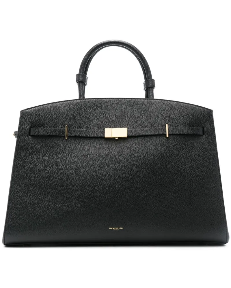 DeMELLIER Hudson Tote Bag - Schwarz Schwarz