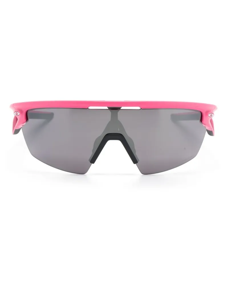Oakley Sphaera Sonnenbrille mit Shield-Gestell - Rosa Rosa