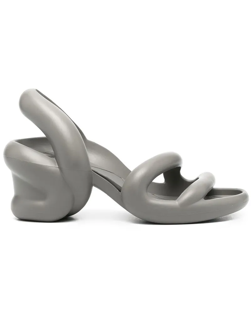 Camper Kobrah Slingback-Sandalen 75mm - Grau Grau