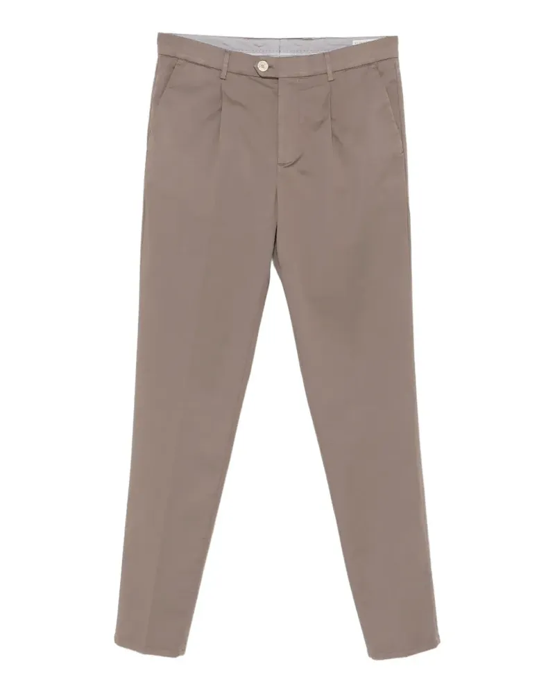 Brunello Cucinelli pleated trousers - Nude Nude