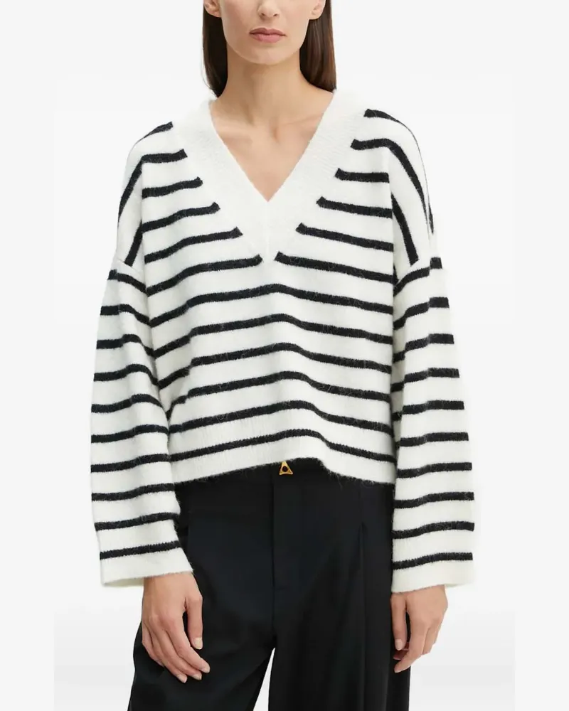 Gestuz Alpha Pullover - Weiß Weiß