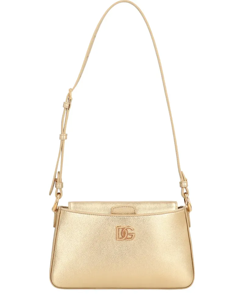 Dolce & Gabbana Tasche mit Logo - Gold Gold