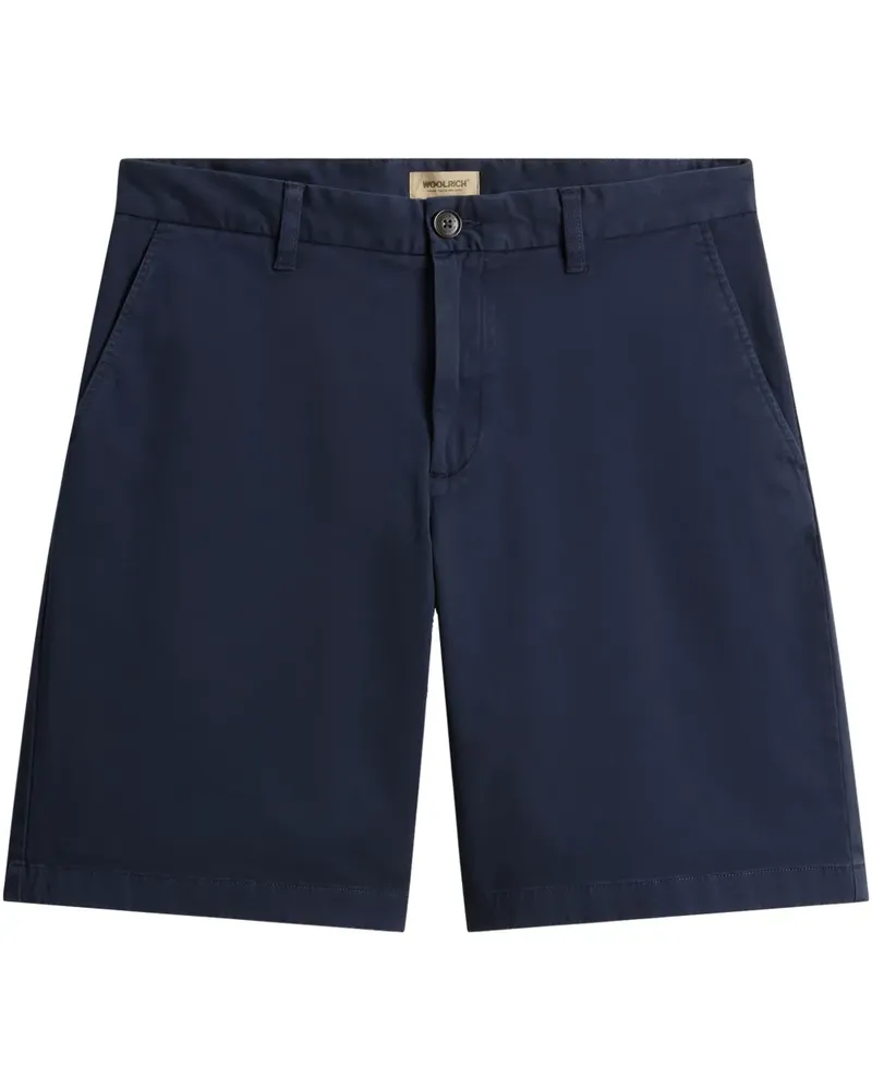 Woolrich Klassische Chino-Shorts - Blau Blau