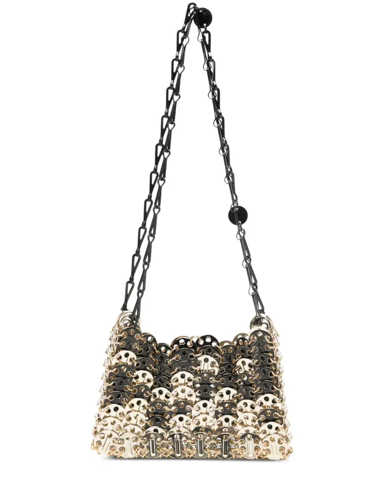 Paco Rabanne Mini 1969 Disc Schultertasche - Gold Gold