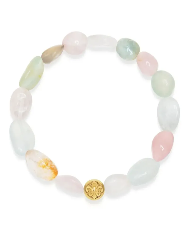 Nialaya Armband mit Beryll - Weiß Weiß