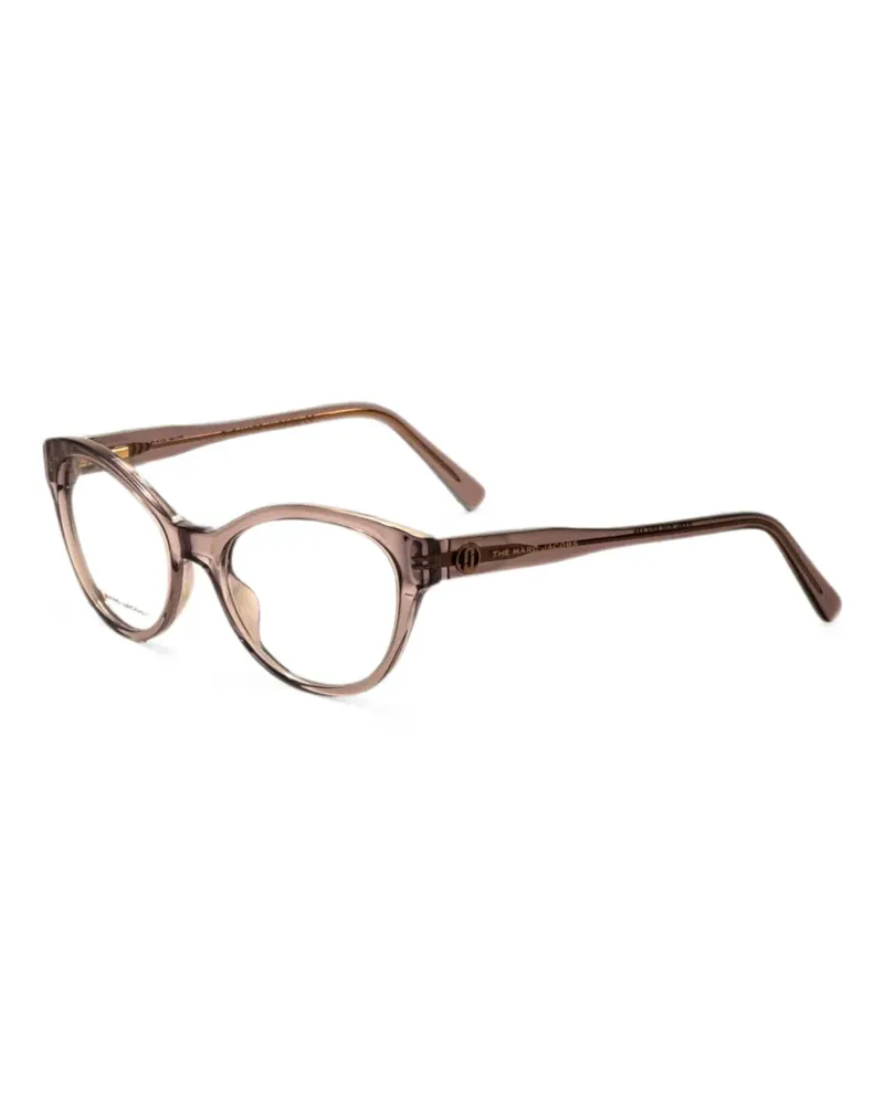 Marc Jacobs Brille mit Cat-Eye-Gestell - Nude Nude