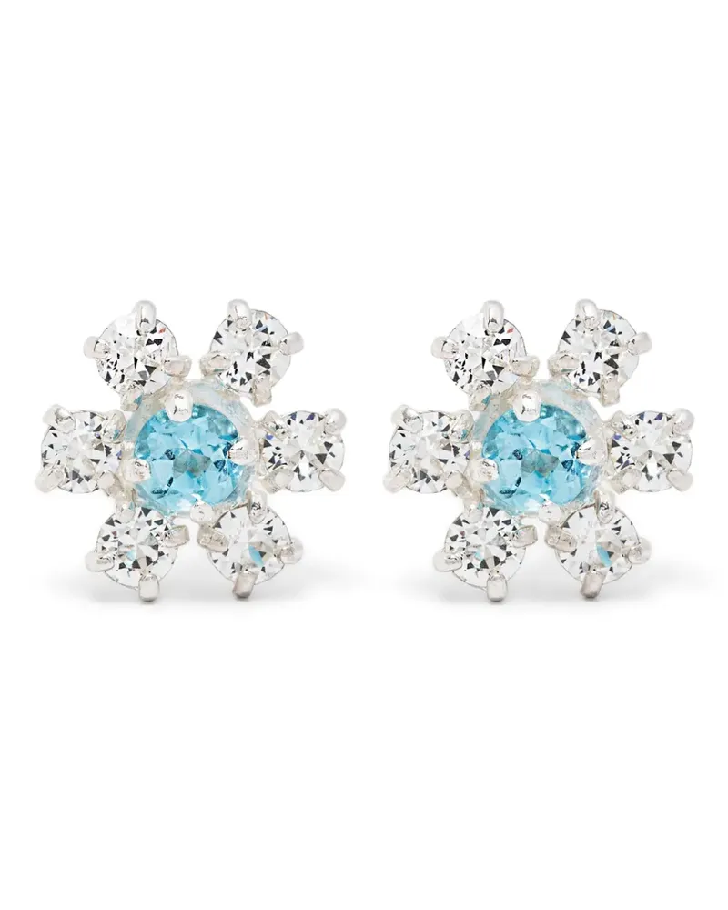 Wouters & Hendrix flower-shaped stud earrings - Silber Silber