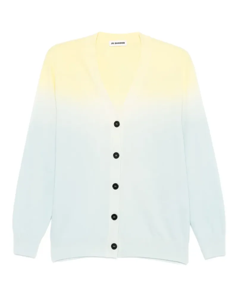 Jil Sander Cardigan mit Farbverlauf - Blau Blau