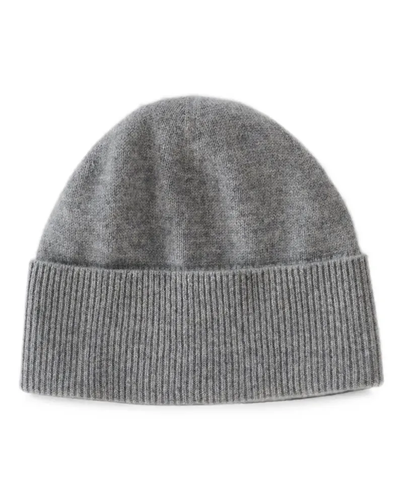 Studio Nicholson Balli Beanie mit geripptem Besatz - Grau Grau