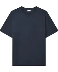 Dries van Noten T-Shirt mit Rundhalsausschnitt Blau