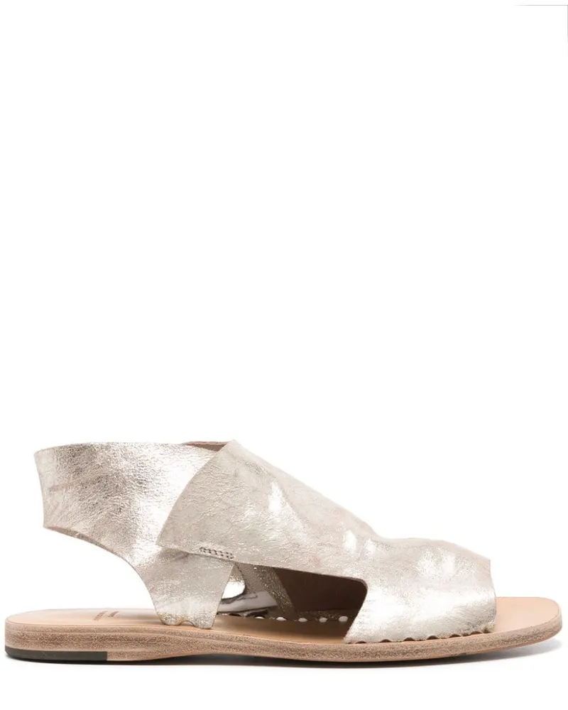 Officine Creative Italia Sandalen im Metallic-Look - Gold Gold