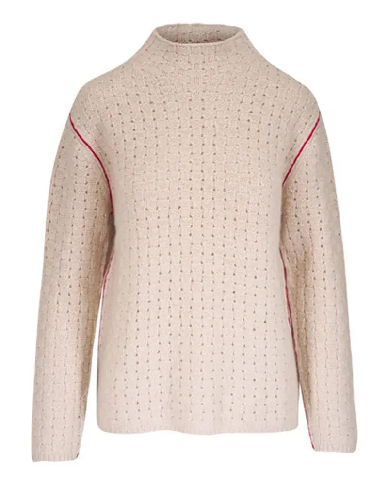 The Elder Statesman open-knit sweater - Nude Nude