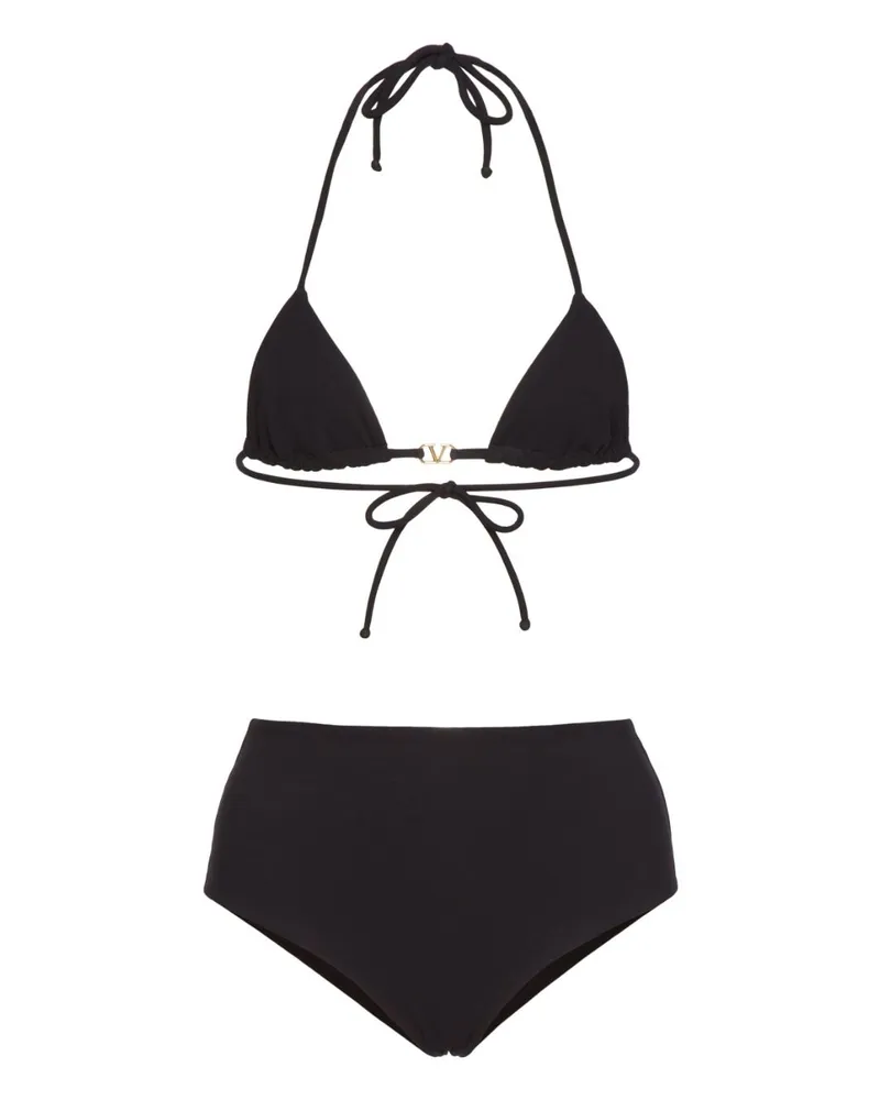 Valentino Garavani VLogo Signature Bikini - Schwarz Schwarz