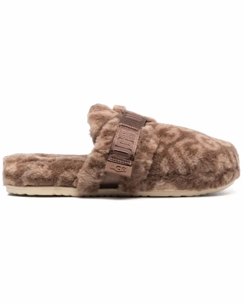 UGG Slipper aus Shearling - Nude Nude