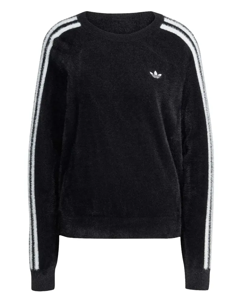 adidas Pullover mit Rundhalsausschnitt - Schwarz Schwarz