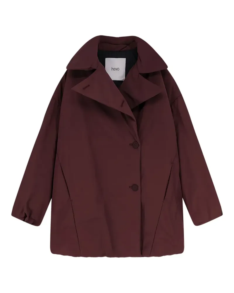 Hevò double-breasted wide lapel jacket - Rot Rot