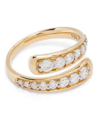 BRUMANI 18kt Gelbgoldring mit Diamant Gold