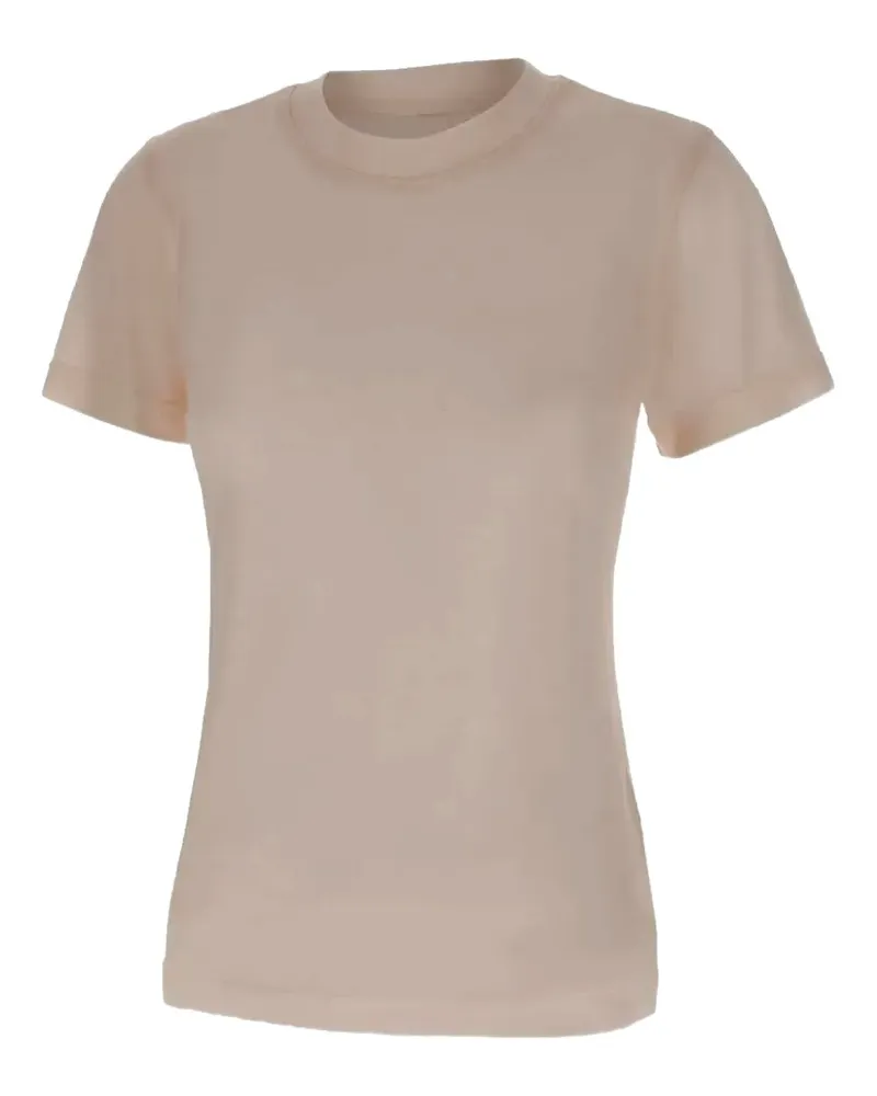 Filippa K T-Shirt mit Rundhalsausschnitt - Nude Nude
