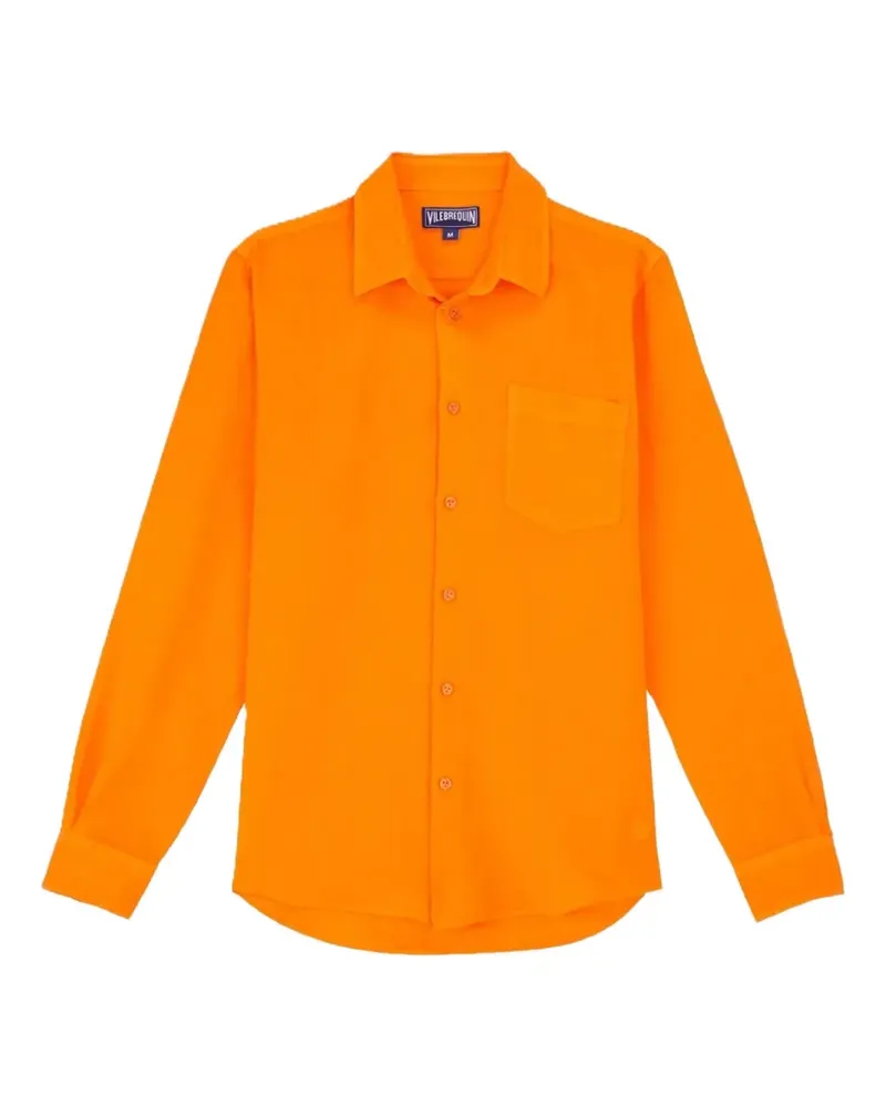 Vilebrequin Klassisches Hemd - Orange Orange