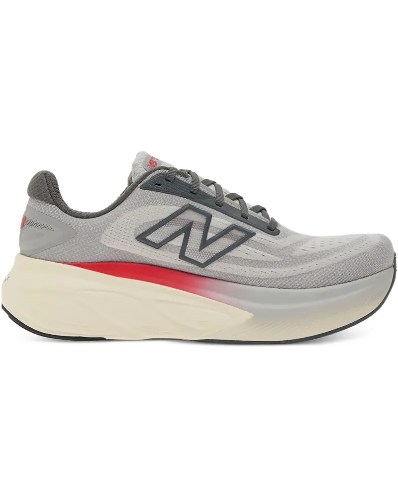 New Balance Fresh Foam X More v6 Sneakers mit Logo-Print - Grau Grau