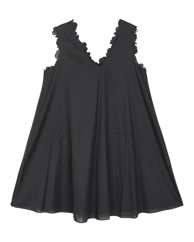JNBY Organza-Kleid im Layering-Look - Schwarz Schwarz