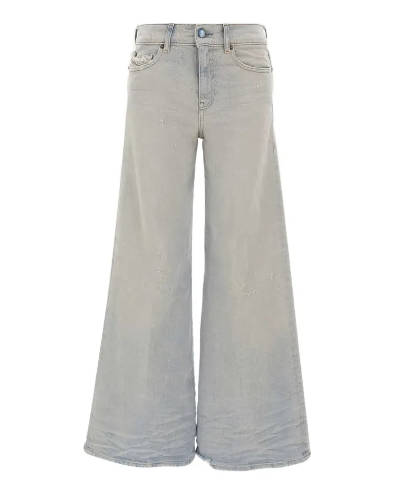 Diesel 1978 D-Akemi distressed jeans - Blau Blau