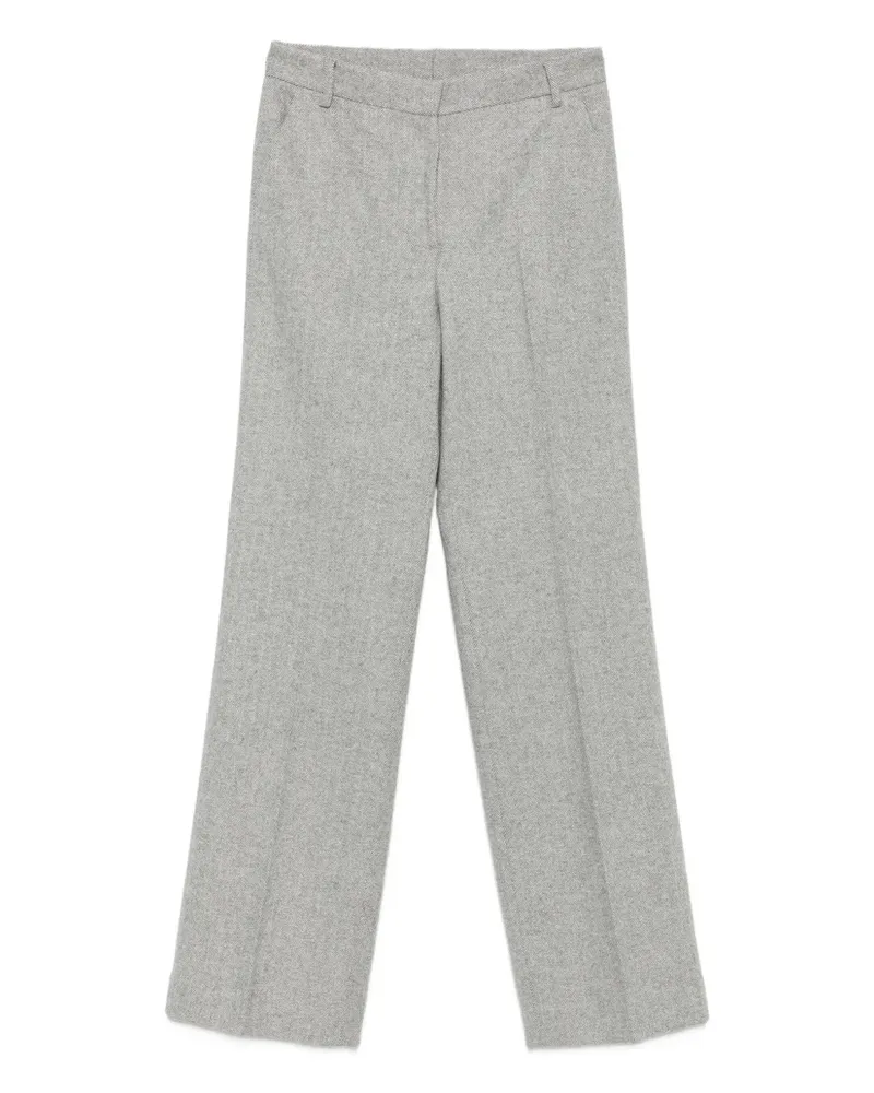 Antonelli Firenze Hose mit Fischgrätenmuster - Grau Grau