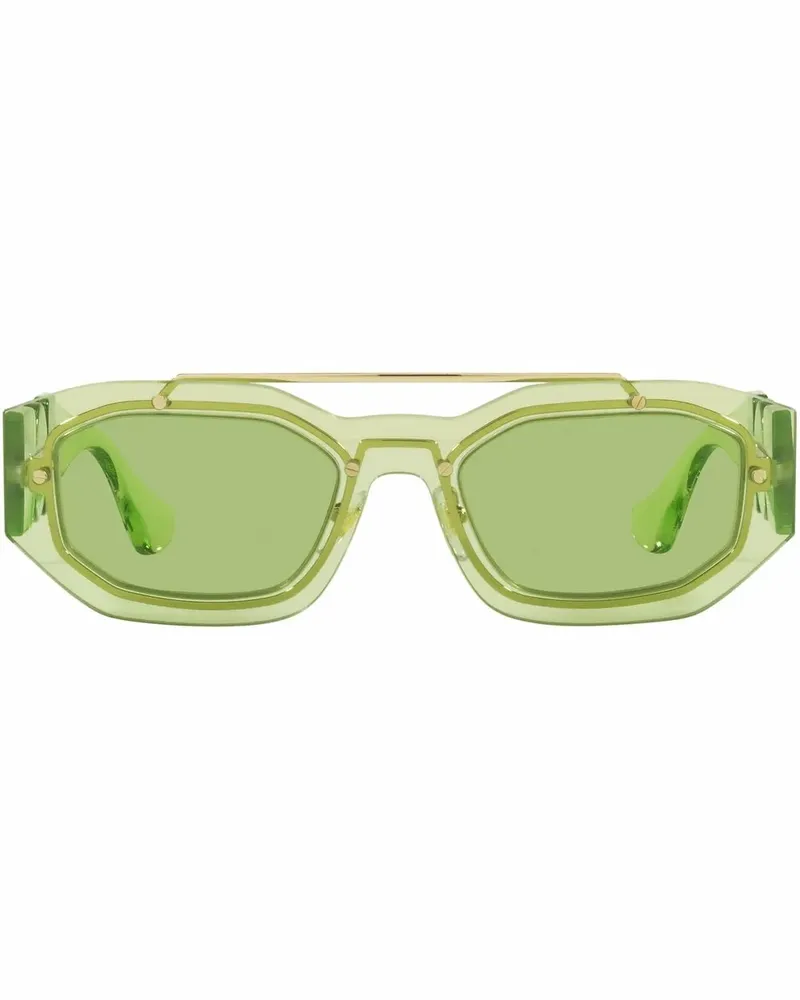 Versace Eckige VE2235 Sonnenbrille - Grün Grün