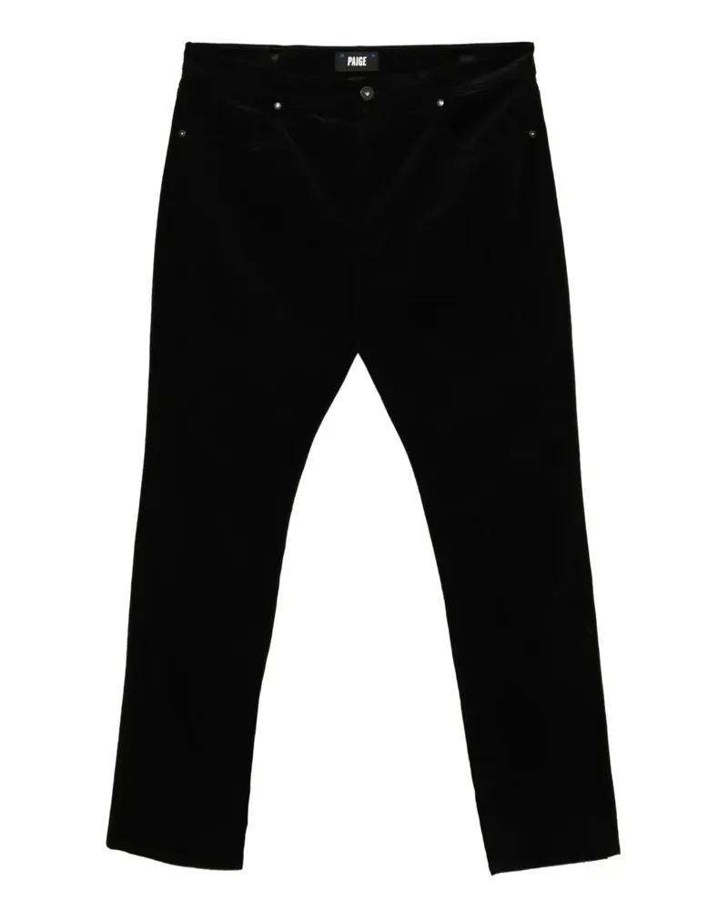 Paige Federal Hose - Schwarz Schwarz