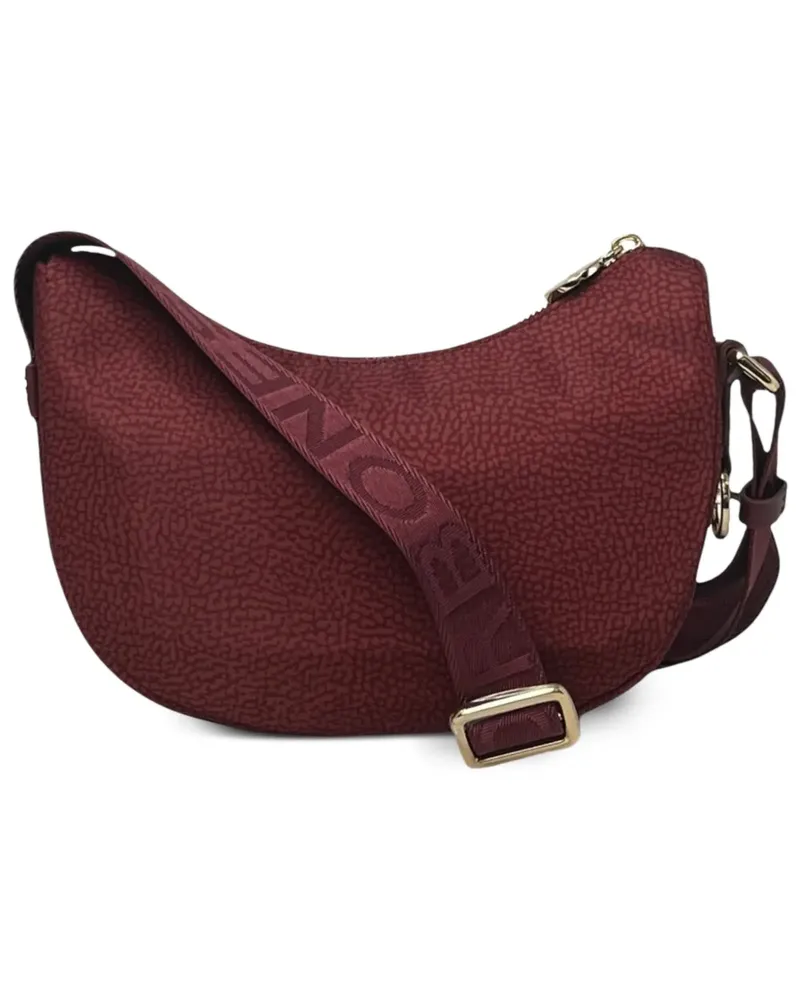 Borbonese Luna Satchel-Tasche - Rot Rot
