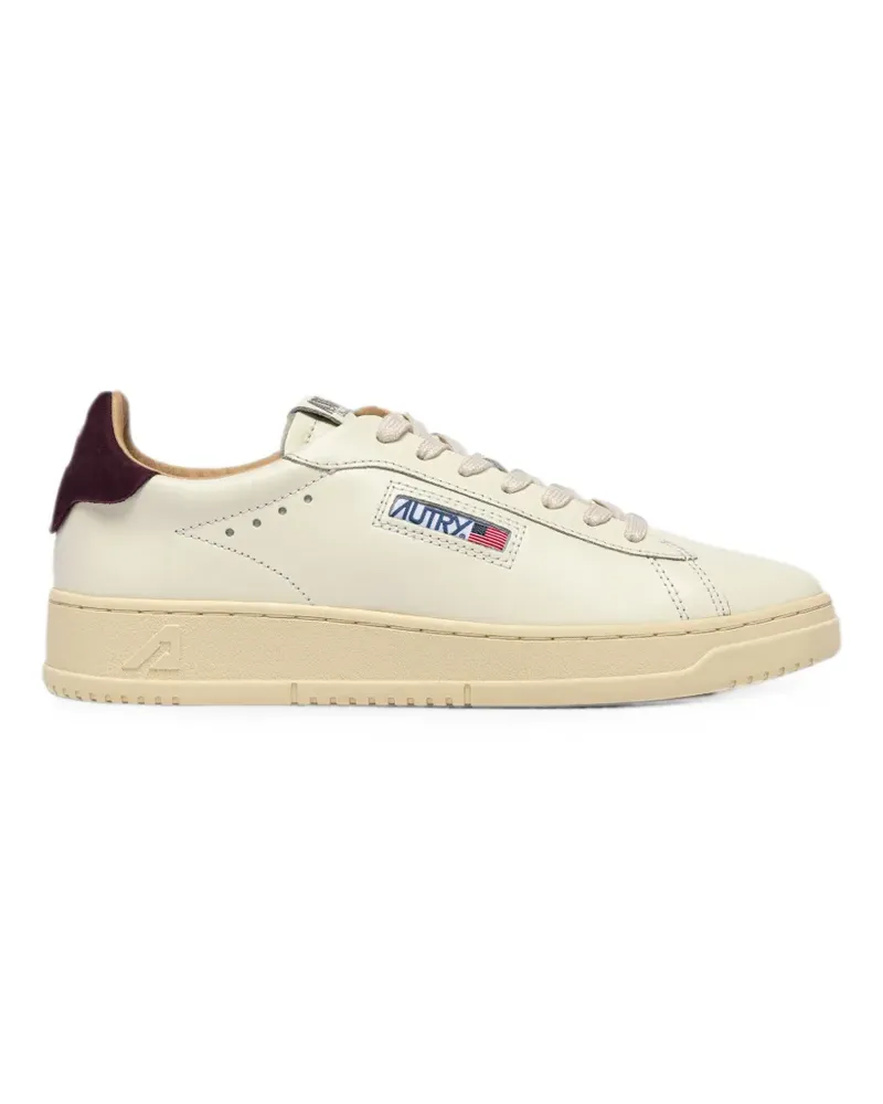 AUTRY Medalist leather sneakers - Nude Nude