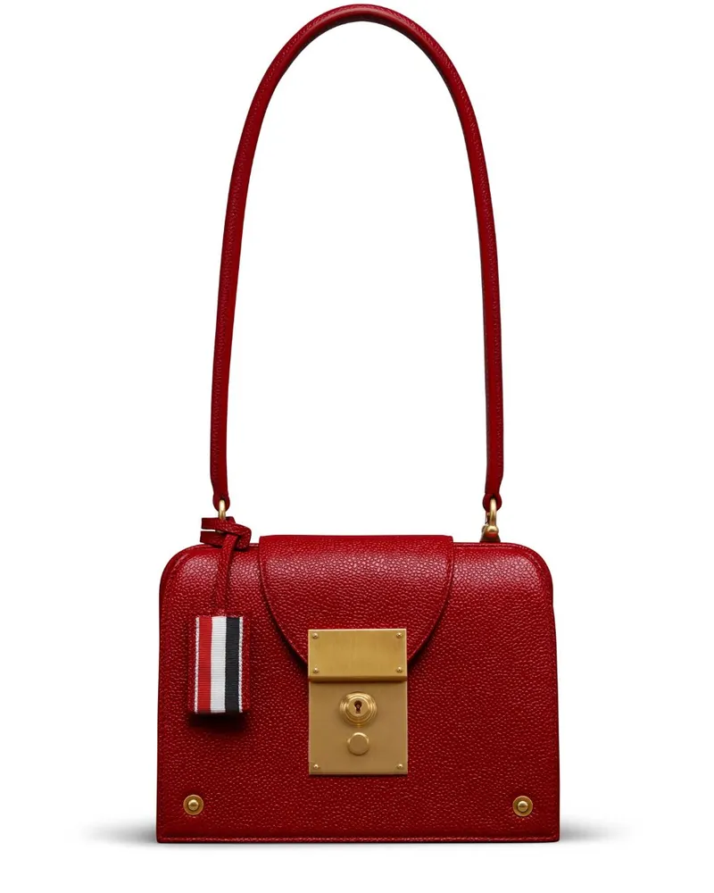 Thom Browne Mrs. Thom Triangle Schultertasche - Rot Rot
