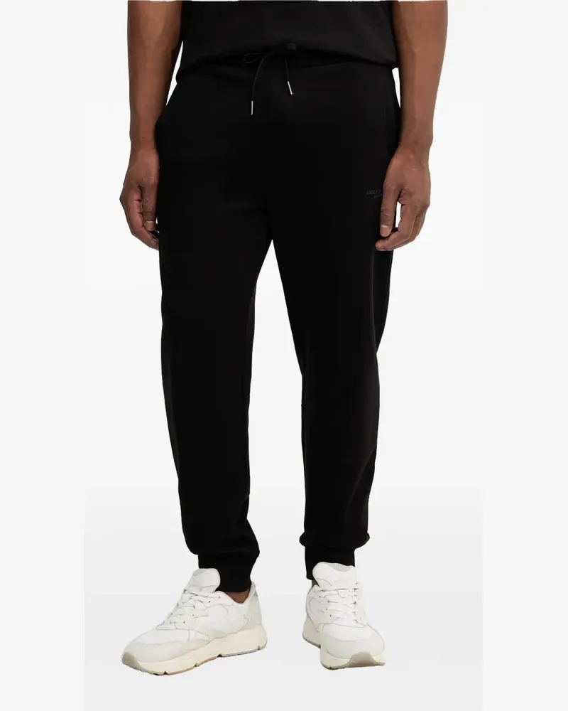 Armani Exchange Hose mit Kordelzug - Schwarz Schwarz