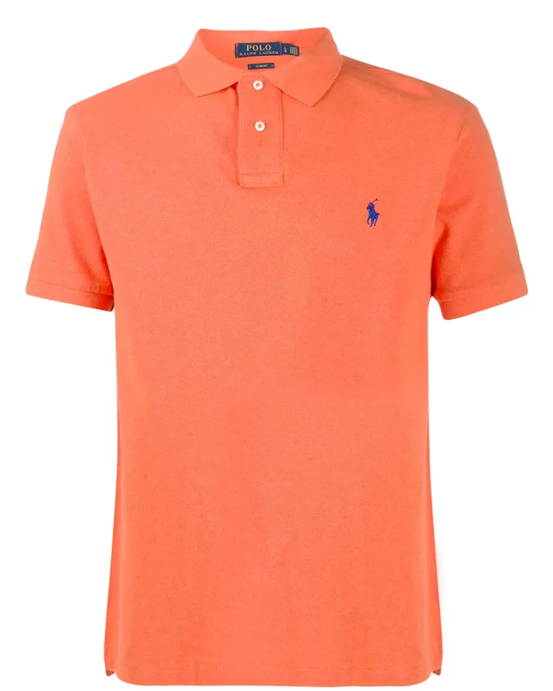 Ralph Lauren Poloshirt mit Logo-Stickerei - Orange Orange