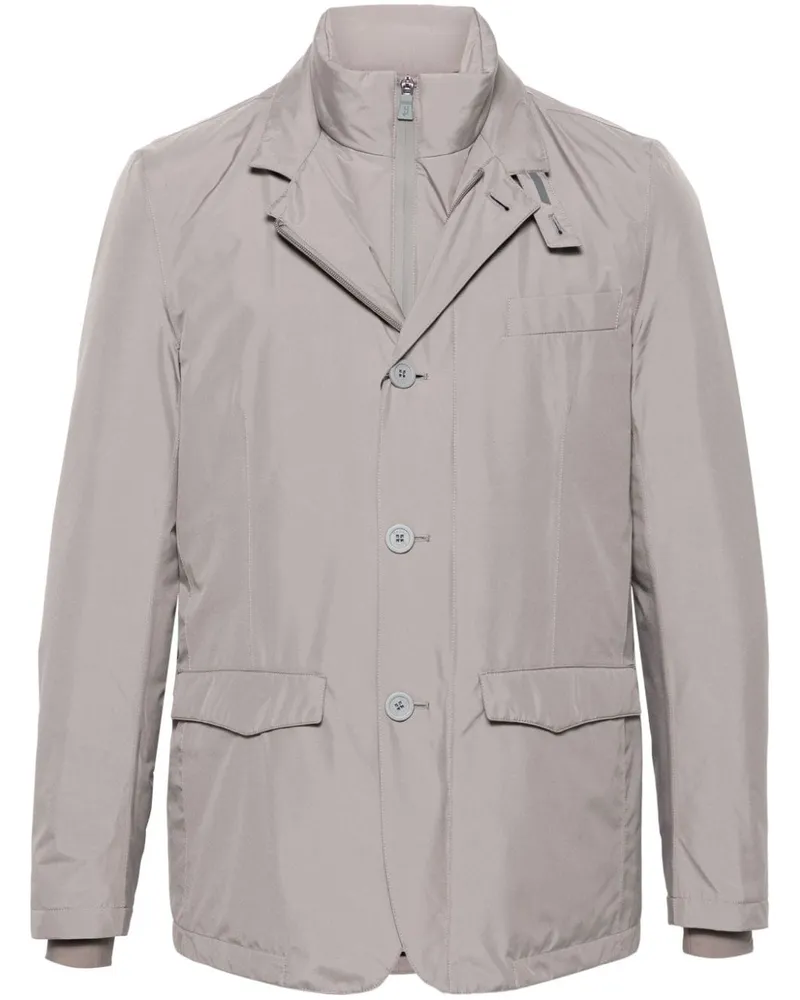 Herno Gefütterte Jacke - Grau Grau