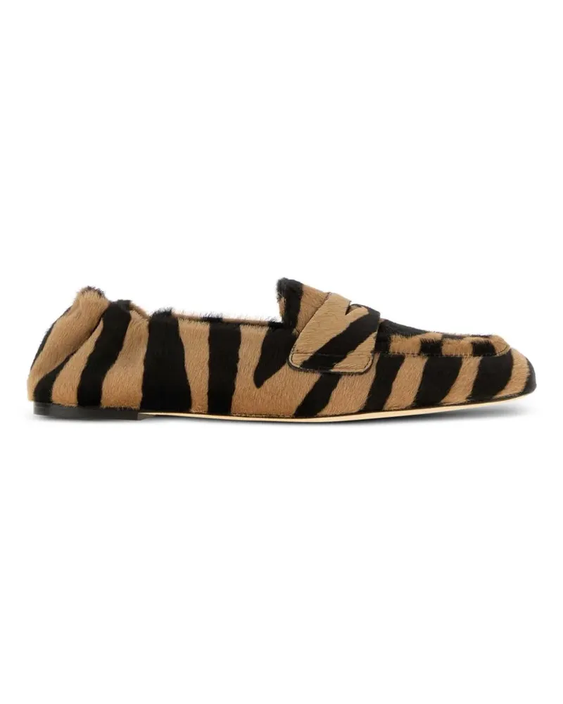 Stuart Weitzman Bryant Loafer mit Print - Nude Nude