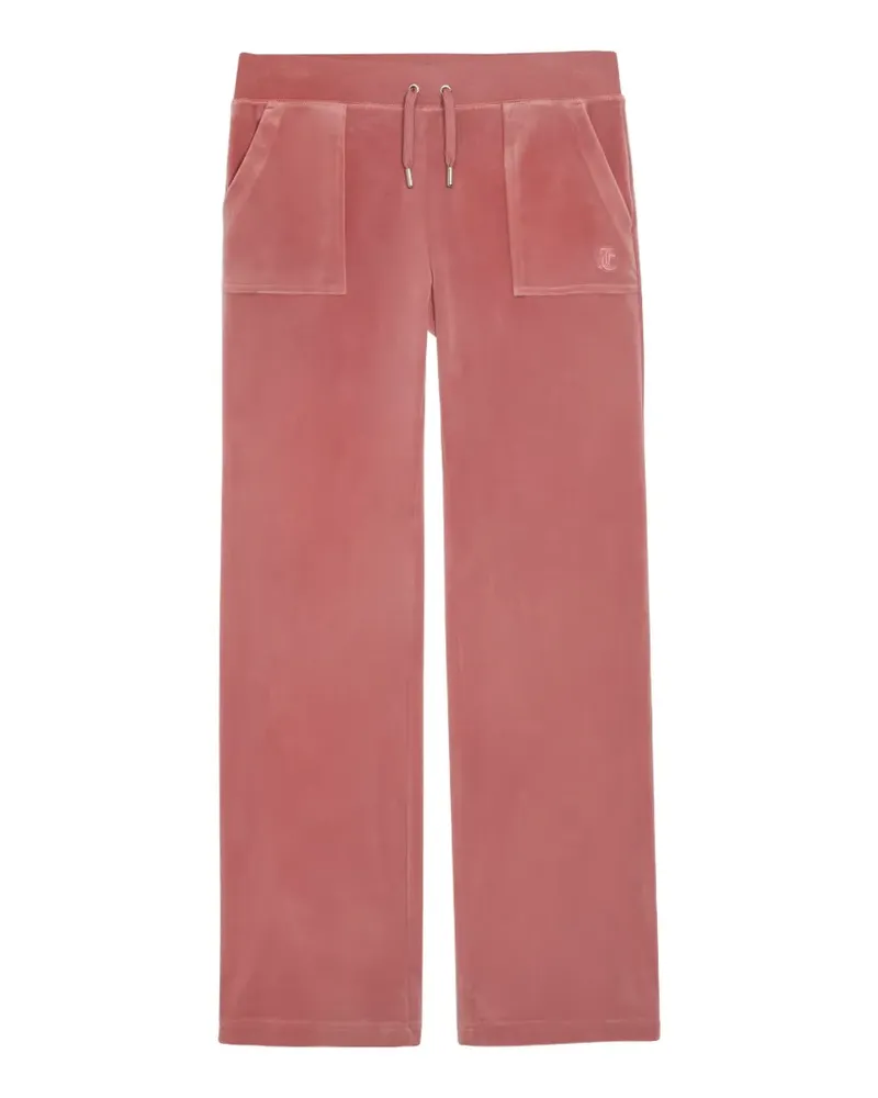 Juicy Couture Jogginghose in Samtoptik - Rosa Rosa