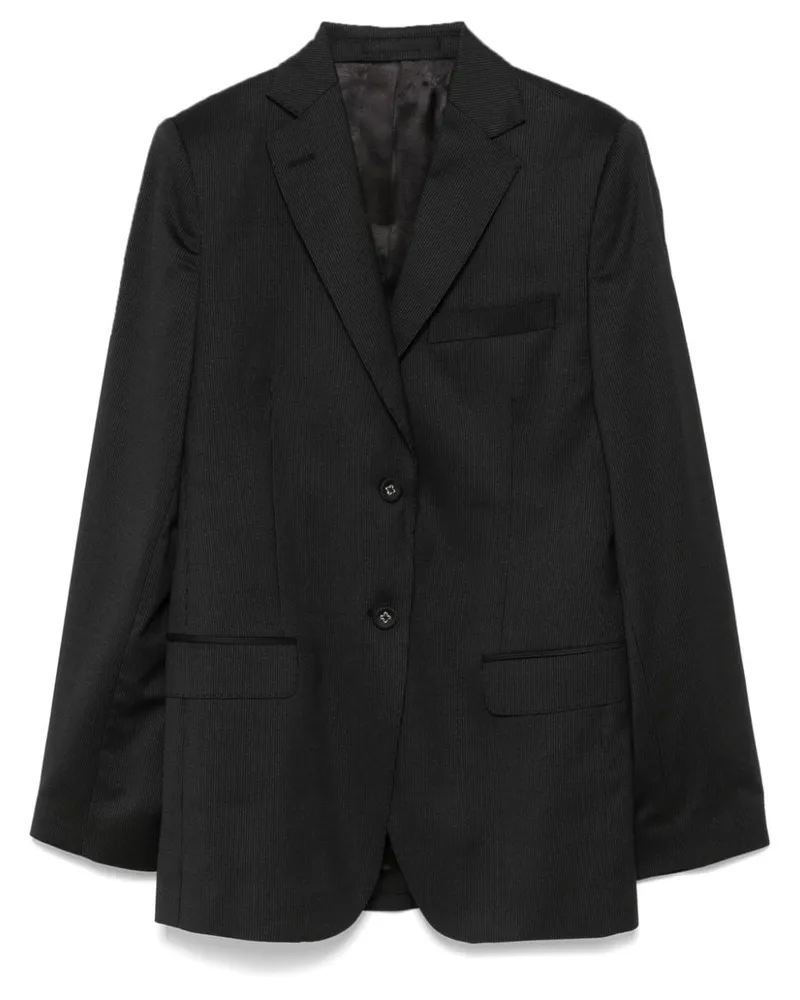 Officine Generale Charlene Jacke - Schwarz Schwarz