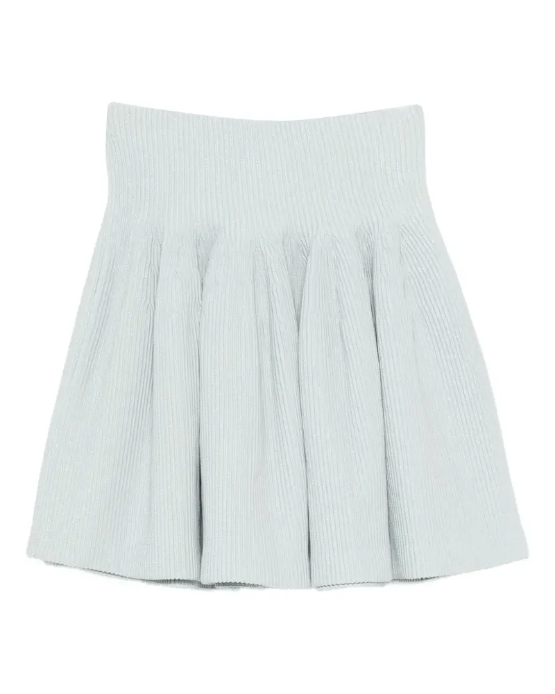 CFCL Hypha Minirock im Glitzer-Look - Blau Blau