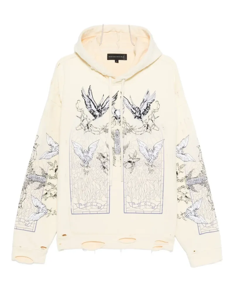 WHO DECIDES WAR Ascension hoodie - Gelb Gelb