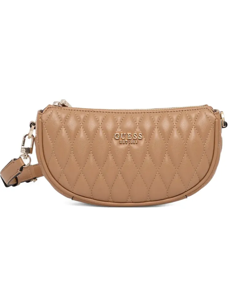 Guess Mini Valla Umhängetasche - Nude Nude