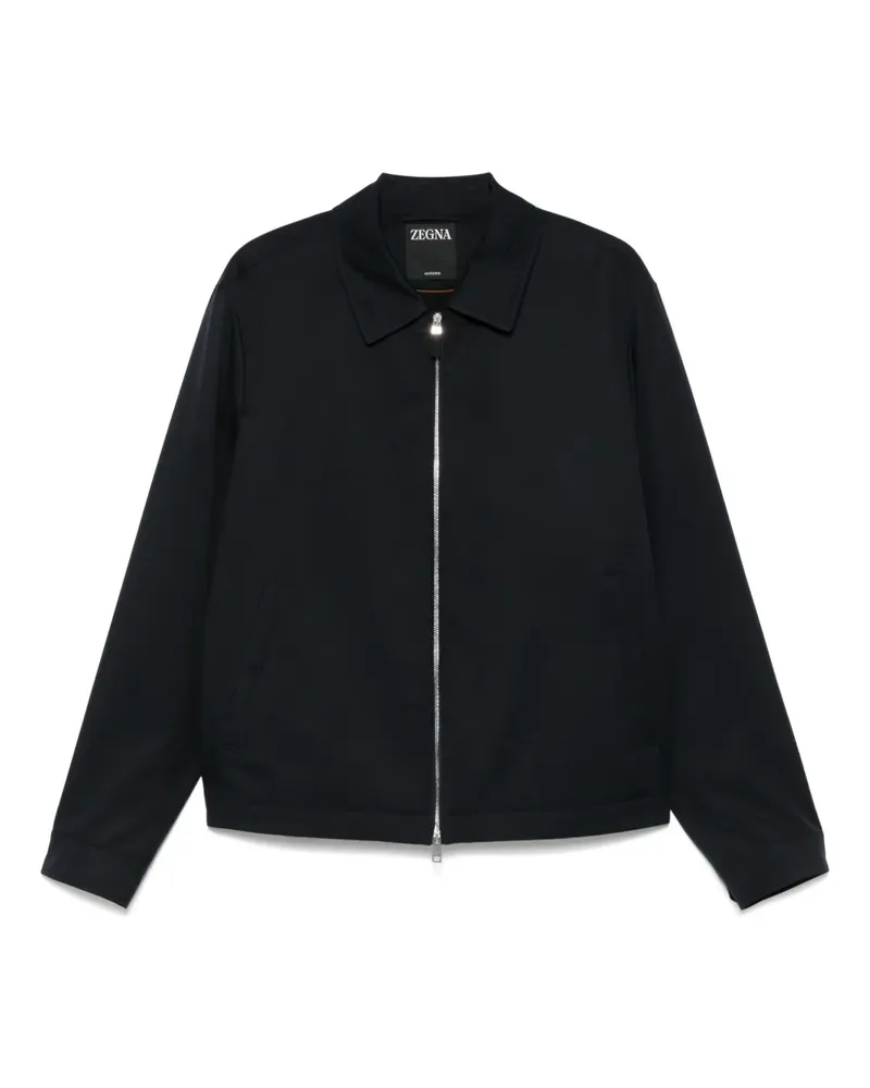 Ermenegildo Zegna Winddichte Jacke - Blau Blau