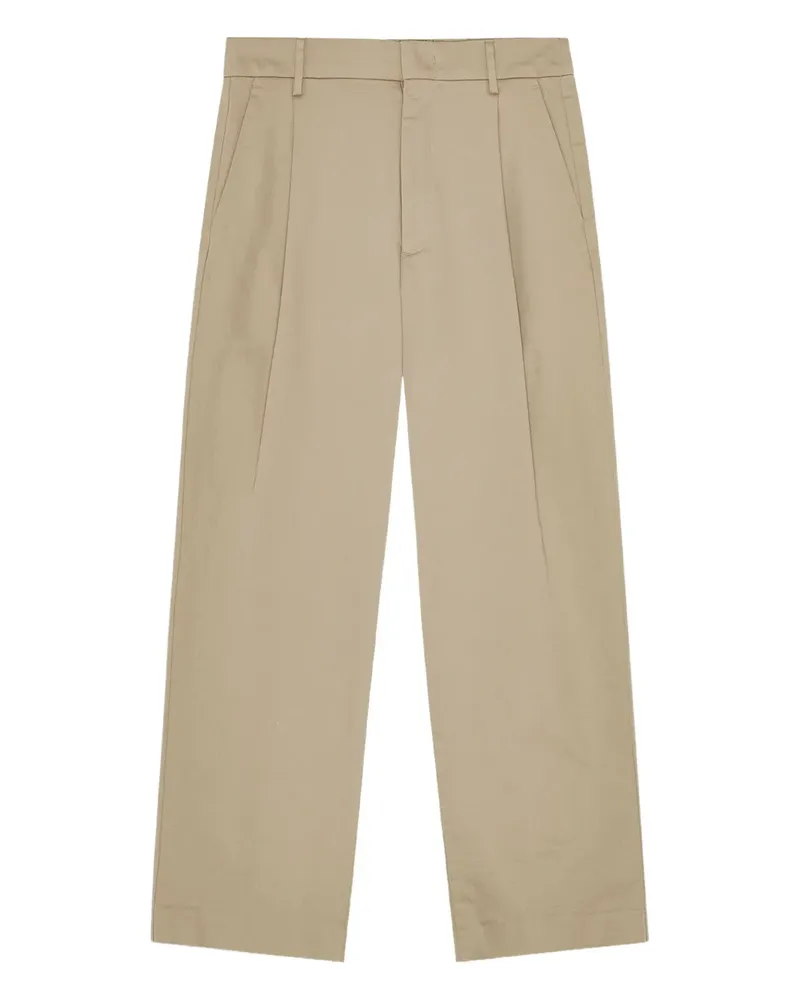 NN 07 Plissierte Hose - Nude Nude